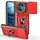 Per Tecno Camon 30S Pro Custodia per fotocamera scorrevole TPU+PC (rosso)