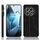 Per OnePlus 13 Custodia per telefono con motivo a mucca e cuciture (nero)