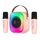 ONIKUMA L7 5W Karaoke Bluetooth Speaker con 2 microfoni (Rosa)