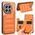 Per OnePlus 13 Custodia per telefono con motivo a mucca e carta da cucire (arancione) Per OnePlus 13 Custodia per telefono con motivo a mucca e carta da cucire (arancione)