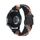 Cinturino per orologio in nylon intrecciato con bottone automatico da 22 mm (arcobaleno nero) Cinturino per orologio in nylon intrecciato con bottone automatico da 22 mm (arcobaleno nero)