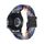 Cinturino per orologio in nylon intrecciato con bottone automatico da 22 mm (denim) Cinturino per orologio in nylon intrecciato con bottone automatico da 22 mm (denim)