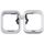 Per Apple Watch Series 5 44MM GPS in lega di alluminio con lunetta centrale e cavo flessibile per asse di rotazione della corona (argento) Per Apple Watch Series 5 44MM GPS in lega di alluminio con lunetta centrale e cavo flessibile per asse di rotazione della corona (argento)