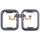 Per Apple Watch Series 6 40MM GPS in lega di alluminio con piastra per cornice centrale e cavo flessibile per asse di rotazione della corona (grigio) Per Apple Watch Series 6 40MM GPS in lega di alluminio con piastra per cornice centrale e cavo flessibile per asse di rotazione della corona (grigio)