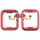 Per Apple Watch Series 6 40MM GPS in lega di alluminio con lunetta centrale e cavo flessibile per asse di rotazione della corona (rosso) Per Apple Watch Series 6 40MM GPS in lega di alluminio con lunetta centrale e cavo flessibile per asse di rotazione della corona (rosso)