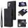Per Samsung Galaxy S25 5G Custodia per telefono in pelle con cerniera smerigliata multifunzionale (nera) Per Samsung Galaxy S25 5G Custodia per telefono in pelle con cerniera smerigliata multifunzionale (nera)