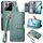 Per Xiaomi 15 Pro Love Zipper Lanyard Custodia in pelle per telefono (verde) Per Xiaomi 15 Pro Love Zipper Lanyard Custodia in pelle per telefono (verde)