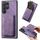 Per Samsung Galaxy S25 Ultra 5G Retro Leather Card Bag Custodia magnetica per telefono (viola) Per Samsung Galaxy S25 Ultra 5G Retro Leather Card Bag Custodia magnetica per telefono (viola)