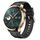 Per Honor Watch 4 Pro Push Connector 22mm Cinturino per orologio in nylon e silicone ibrido (nero) Per Honor Watch 4 Pro Push Connector 22mm Cinturino per orologio in nylon e silicone ibrido (nero)