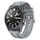 Per Samsung Galaxy Watch 3 45mm Push Connector 22mm Cinturino per orologio in silicone e nylon ibrido (grigio) Per Samsung Galaxy Watch 3 45mm Push Connector 22mm Cinturino per orologio in silicone e nylon ibrido (grigio)