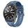Per Samsung Galaxy Watch 3 45mm Push Connector 22mm Cinturino per orologio in silicone e nylon ibrido (azzurro chiaro) Per Samsung Galaxy Watch 3 45mm Push Connector 22mm Cinturino per orologio in silicone e nylon ibrido (azzurro chiaro)