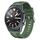 Per Samsung Galaxy Watch 3 45mm Push Connector 22mm Hybrid Nylon Silicone Watch Band (verde abete) Per Samsung Galaxy Watch 3 45mm Push Connector 22mm Hybrid Nylon Silicone Watch Band (verde abete)