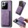 Per Xiaomi 15 Retro Leather Card Bag Custodia magnetica per telefono (viola) Per Xiaomi 15 Retro Leather Card Bag Custodia magnetica per telefono (viola)
