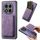 Per Xiaomi Redmi Note 14 Pro+ 5G Retro Pelle Card Bag Custodia Magnetica per Telefono (Viola) Per Xiaomi Redmi Note 14 Pro+ 5G Retro Pelle Card Bag Custodia Magnetica per Telefono (Viola)