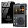Lettore musicale Bluetooth HIFI da 2,4 pollici DSD256 Mastering Sound Quality Walkman, memoria: 16 GB + 8 GB (nero) Lettore musicale Bluetooth HIFI da 2,4 pollici DSD256 Mastering Sound Quality Walkman, memoria: 16 GB + 8 GB (nero)