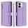 Per vivo iQOO Z9x Sheep Texture Cross-body Zipper Wallet Custodia in pelle per telefono (viola) Per vivo iQOO Z9x Sheep Texture Cross-body Zipper Wallet Custodia in pelle per telefono (viola)