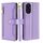 Per Honor 200 5G Custodia per telefono in pelle con cerniera a tracolla con texture di pecora (viola) Per Honor 200 5G Custodia per telefono in pelle con cerniera a tracolla con texture di pecora (viola)