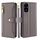 Per Honor 200 Pro 5G Custodia per telefono in pelle con cerniera a tracolla e texture di pecora (grigio) Per Honor 200 Pro 5G Custodia per telefono in pelle con cerniera a tracolla e texture di pecora (grigio)