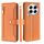 Per Tecno Camon 30 Premier 5G Lite Custodia per telefono in pelle con cerniera a tracolla con texture di pecora (arancione) Per Tecno Camon 30 Premier 5G Lite Custodia per telefono in pelle con cerniera a tracolla con texture di pecora (arancione)