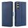 Per Sony Xperia 1 VI Custodia per telefono in pelle con fibbia laterale ultra sottile e flip orizzontale (blu)