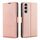 Per Sony Xperia 1 VI Custodia in pelle con fibbia laterale ultra sottile e flip orizzontale (oro rosa) Per Sony Xperia 1 VI Custodia in pelle con fibbia laterale ultra sottile e flip orizzontale (oro rosa)