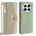 Per Tecno Camon 30 Premier 5G Custodia a tracolla in pelle con texture Litchi (verde)
