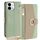 Per vivo iQOO Z9x 5G Custodia a tracolla in pelle con texture Litchi (verde) Per vivo iQOO Z9x 5G Custodia a tracolla in pelle con texture Litchi (verde)