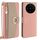 Per vivo X100s Crossbody Litchi Texture Custodia in pelle per telefono (rosa)