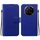Custodia per telefono in pelle con fibbia magnetica ultra sottile per Honor Magic7 (blu) Custodia per telefono in pelle con fibbia magnetica ultra sottile per Honor Magic7 (blu)