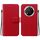 Per Honor X9c Custodia per telefono in pelle con fibbia magnetica ultra sottile (rosso) Per Honor X9c Custodia per telefono in pelle con fibbia magnetica ultra sottile (rosso)
