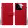 Per Xiaomi 15 Custodia per telefono in pelle con fibbia magnetica ultrasottile (rosso) Per Xiaomi 15 Custodia per telefono in pelle con fibbia magnetica ultrasottile (rosso)