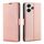 Per Redmi 13 4G Custodia per telefono in pelle con fibbia laterale ultra sottile e flip orizzontale (oro rosa) Per Redmi 13 4G Custodia per telefono in pelle con fibbia laterale ultra sottile e flip orizzontale (oro rosa)