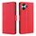 Per Redmi 13 4G Custodia per telefono in pelle con fibbia laterale ultra sottile e flip orizzontale (rosso) Per Redmi 13 4G Custodia per telefono in pelle con fibbia laterale ultra sottile e flip orizzontale (rosso)