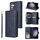 Per Samsung Galaxy S25 5G 9-Card Slots Portafoglio con Cerniera Custodia in Pelle per Telefono (Blu) Per Samsung Galaxy S25 5G 9-Card Slots Portafoglio con Cerniera Custodia in Pelle per Telefono (Blu)