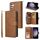 Per Samsung Galaxy S25 5G 9-Slot per schede Portafoglio con cerniera Custodia in pelle per telefono (marrone) Per Samsung Galaxy S25 5G 9-Slot per schede Portafoglio con cerniera Custodia in pelle per telefono (marrone)