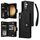 Per Samsung Galaxy S25+ 5G Rivet Buckle 9 Carte Custodia in Pelle a Tre Ante per Telefono (Nero) Per Samsung Galaxy S25+ 5G Rivet Buckle 9 Carte Custodia in Pelle a Tre Ante per Telefono (Nero)