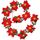 Cartamo + frutti rossi Decorazione natalizia Luci natalizie a forma di fiore Luci LED colorate Ghirlanda natalizia, Stile: 2m 10 luci Scatola per batterie Cartamo + frutti rossi Decorazione natalizia Luci natalizie a forma di fiore Luci LED colorate Ghirlanda natalizia, Stile: 2m 10 luci Scatola per batterie