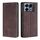 Per Infinix Note 40 5G Custodia in pelle magnetica Skin Feel (marrone scuro) Per Infinix Note 40 5G Custodia in pelle magnetica Skin Feel (marrone scuro)