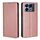Per Infinix Note 40 5G Gloss Oil Solid Color Magnetic Leather Phone Case (Oro rosa) Per Infinix Note 40 5G Gloss Oil Solid Color Magnetic Leather Phone Case (Oro rosa)