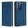 Per vivo Y100 5G IDN Custodia in pelle magnetica Skin Feel (blu)