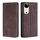 Per vivo S19 Custodia per telefono in pelle magnetica Skin Feel (marrone scuro) Per vivo S19 Custodia per telefono in pelle magnetica Skin Feel (marrone scuro)