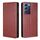 Per vivo Y100 5G IDN Gloss Oil Custodia magnetica in pelle tinta unita (marrone) Per vivo Y100 5G IDN Gloss Oil Custodia magnetica in pelle tinta unita (marrone)