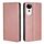 Per vivo S19 Pro Gloss Oil Custodia magnetica in pelle tinta unita (oro rosa) Per vivo S19 Pro Gloss Oil Custodia magnetica in pelle tinta unita (oro rosa)