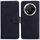Custodia per telefono in pelle Flip Skin Feel Pure Color per Honor X9c (nera) Custodia per telefono in pelle Flip Skin Feel Pure Color per Honor X9c (nera)
