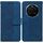 Custodia per telefono in pelle goffrata geometrica per Honor Magic7 Pro (blu) Custodia per telefono in pelle goffrata geometrica per Honor Magic7 Pro (blu)