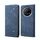 Per Huawei Mate 70 Pro 5G / 70 Pro+ 5G Custodia in pelle con texture denim (blu) Per Huawei Mate 70 Pro 5G / 70 Pro+ 5G Custodia in pelle con texture denim (blu)