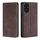 Custodia in pelle magnetica per telefono For Honor 200 5G Skin Feel (marrone scuro) Custodia in pelle magnetica per telefono For Honor 200 5G Skin Feel (marrone scuro)