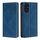 Custodia per telefono in pelle magnetica Skin Feel per Honor 200 5G (blu)