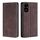 Custodia in pelle magnetica per telefono Honor 200 Pro 5G Skin Feel (marrone scuro) Custodia in pelle magnetica per telefono Honor 200 Pro 5G Skin Feel (marrone scuro)