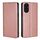 Per Honor 200 5G Gloss Oil Solid Color Magnetic Leather Phone Case (Oro rosa) Per Honor 200 5G Gloss Oil Solid Color Magnetic Leather Phone Case (Oro rosa)